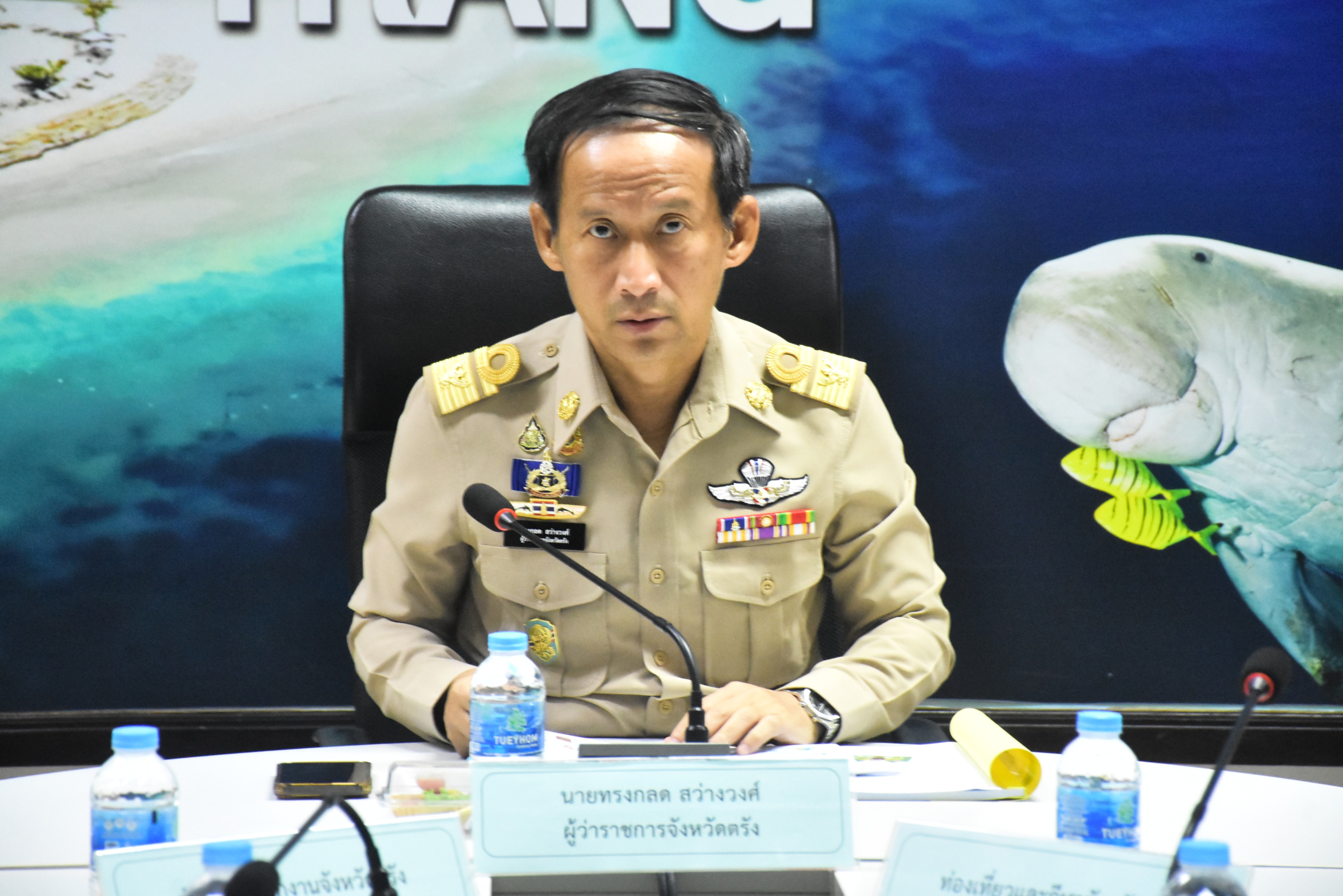 จังหวัดตรัง เข้าร่วมการประชุมคณะกรรมาธิการวิสามัญพิจารณาศึกษาร่างพระราชบัญญัติงบประมาณรายจ่าย ประจำปีงบประมาณ พ.ศ. 2570 วุฒิสภา ครั้งที่ 26 ผ่านระบบออนไลน์