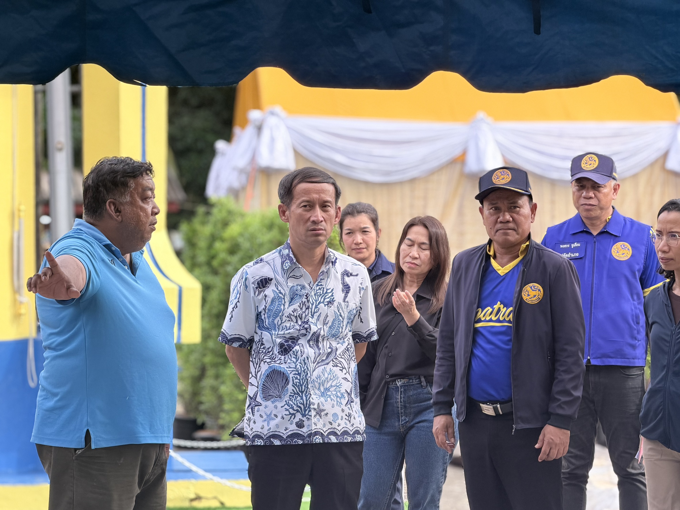 ผู้ว่าราชการจังหวัดตรัง ลงพื้นที่ตรวจความพร้อมโรงเรียนบ้านหาดเลา และโรงเรียน ตชด.สันติราษฎร์ประชาบำรุง เตรียมรับเสด็จ สมเด็จพระกนิษฐาธิราชเจ้า กรมสมเด็จพระเทพรัตนราชสุดา สยามบรมราชกุมารี