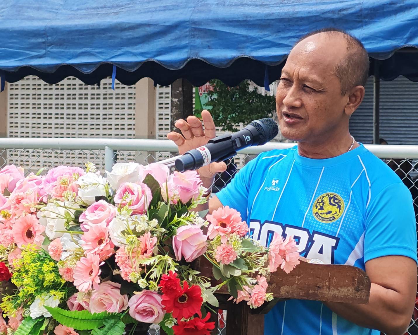รองผู้ว่าราชการจังหวัดตรัง เปิดการแข่งขันกีฬาสิงห์สัมพันธ์ สิงห์เหนือ Vs เสือใต้  กิจกรรมเชื่อมความสัมพันธ์ระหว่างเจ้าหน้าที่ฝ่ายปกครองในพื้นที่